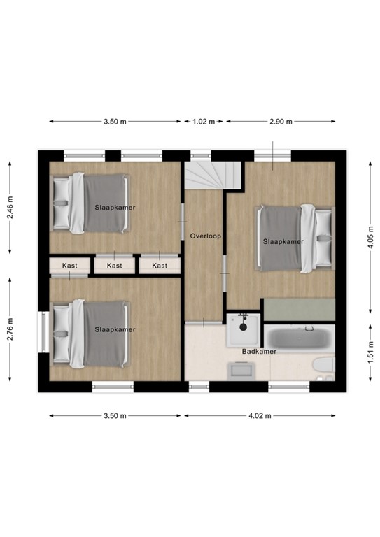 mediumsize floorplan