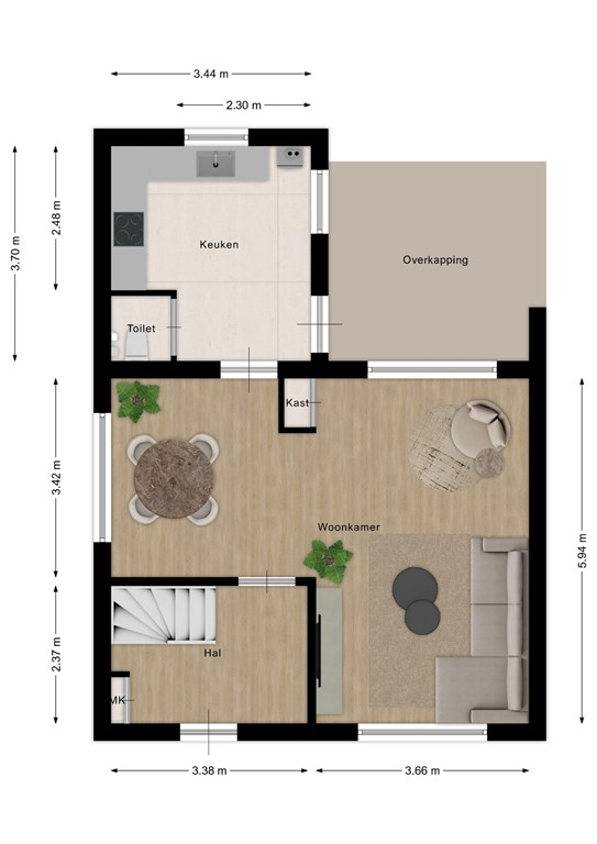 mediumsize floorplan