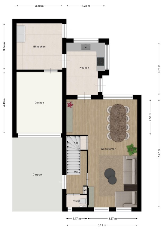 mediumsize floorplan