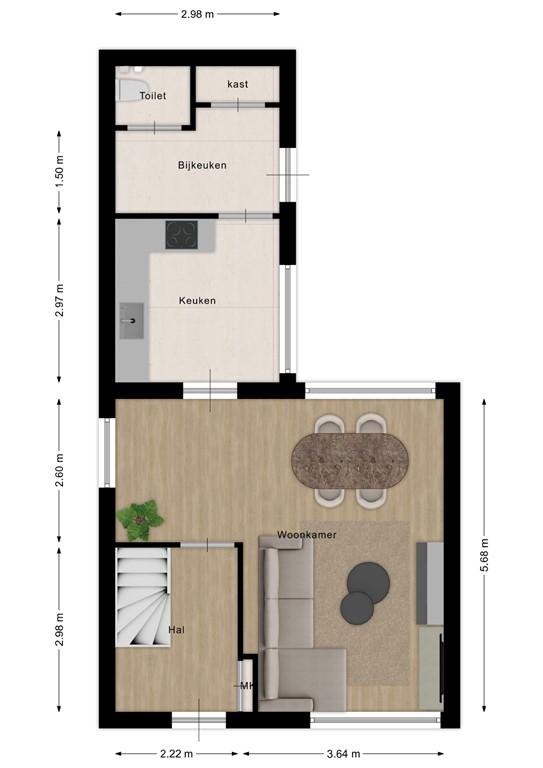 mediumsize floorplan