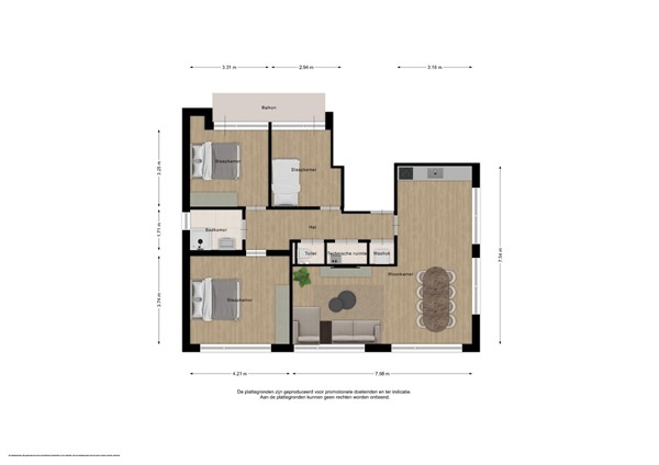 Medium property photo - Spoorstraat 46, 4735 BG Zegge