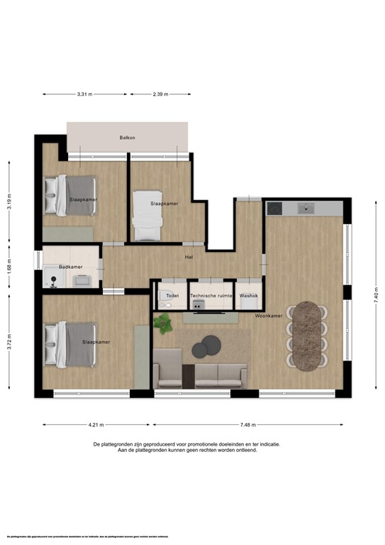 mediumsize floorplan
