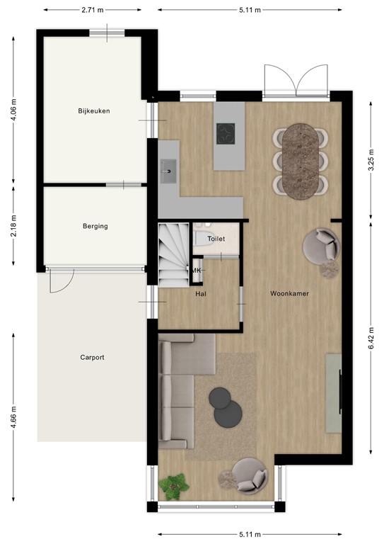 mediumsize floorplan