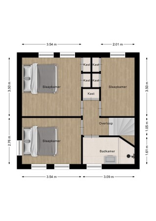 Bosschendijk 158, 4731 RD Oudenbosch - 177155467_bosschendijk_15_floor_1_first_design_20250923_a12ce9.jpg