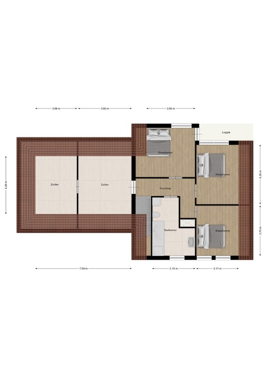 mediumsize floorplan