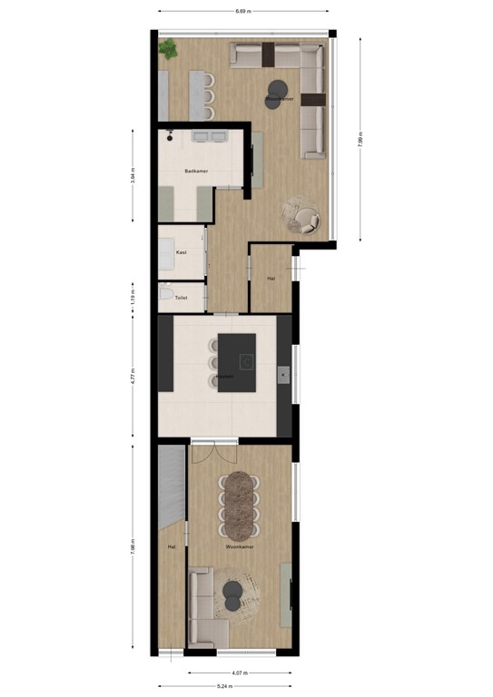 mediumsize floorplan