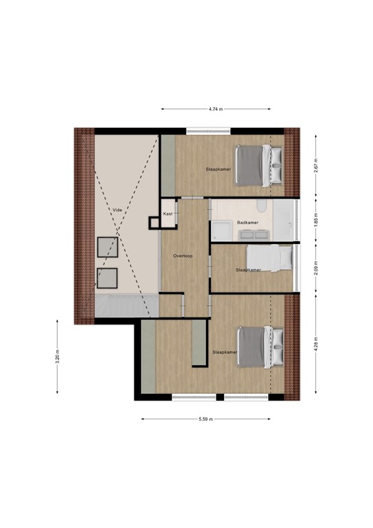 mediumsize floorplan