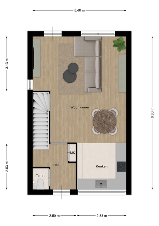 mediumsize floorplan