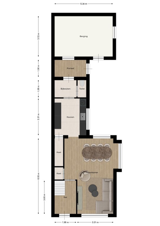 mediumsize floorplan