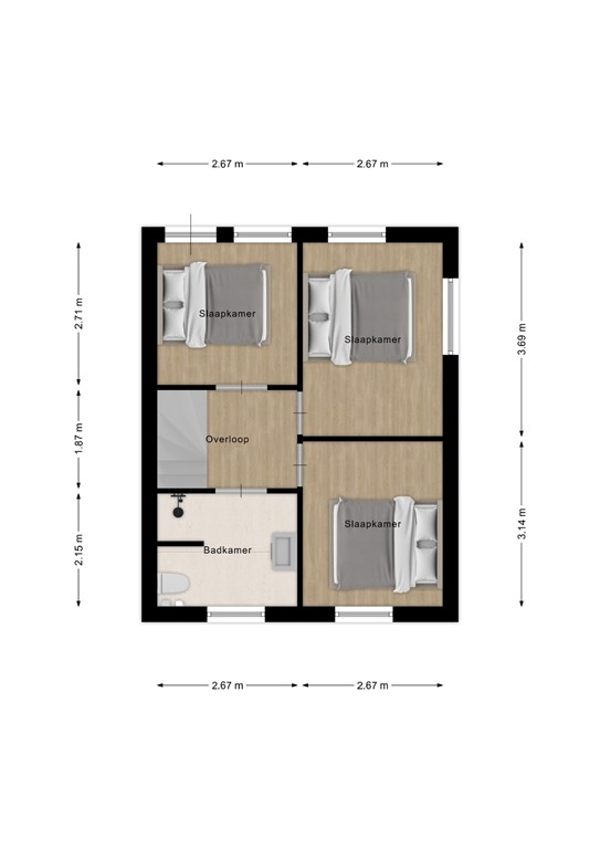 mediumsize floorplan