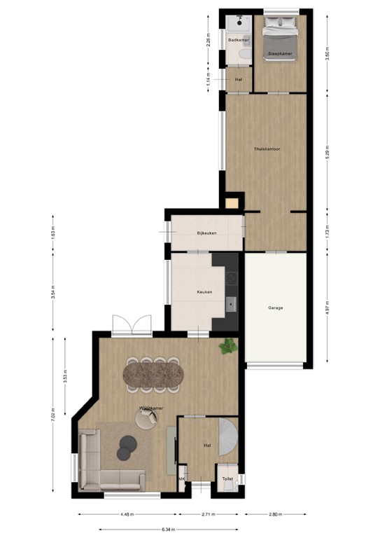 mediumsize floorplan
