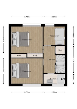 Meidoornlaan 27, 4741 CK Hoeven - 183313336_meidoornlaan_27_floor_1_first_design_20260313_aee29e.jpg