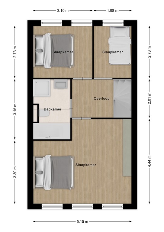 mediumsize floorplan