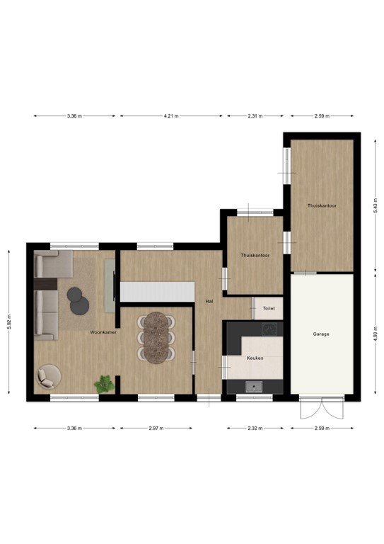 mediumsize floorplan