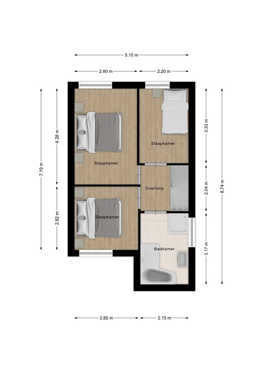 mediumsize floorplan
