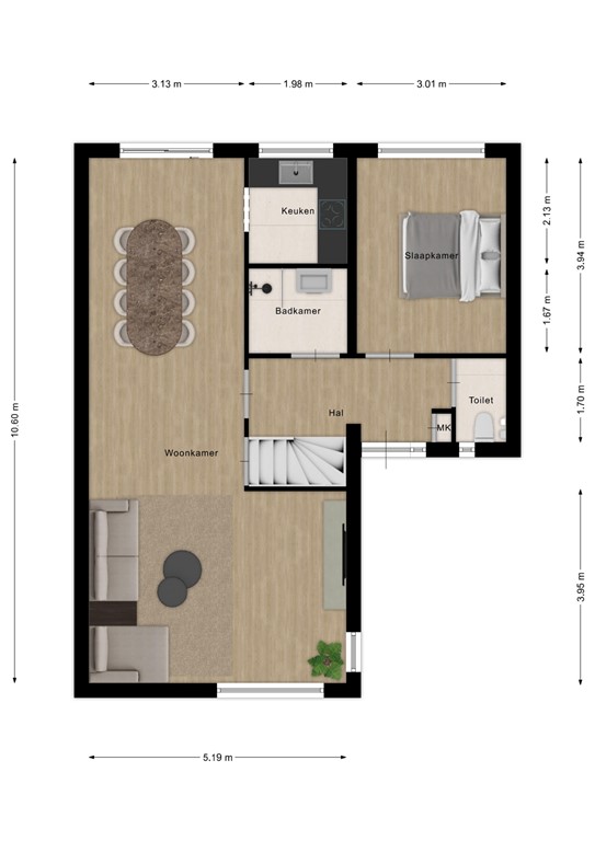 mediumsize floorplan