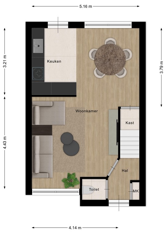 mediumsize floorplan