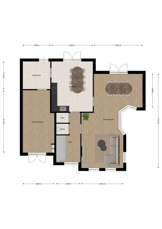 mediumsize floorplan
