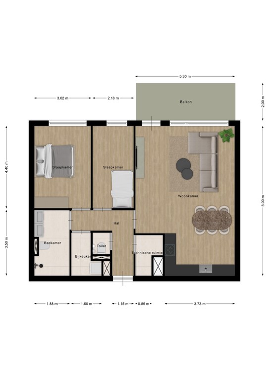 mediumsize floorplan