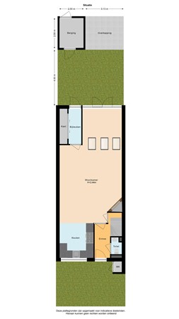 Floorplan - Agnes Croesinklaan 5, 2636 HL Schipluiden