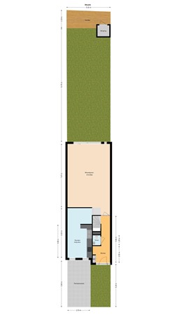 Floorplan - Hof van Azuur 30, 2614 TB Delft
