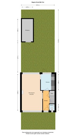 Floorplan - Willem de Zwijgerlaan 13, 2635 JJ Den Hoorn