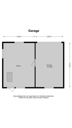 Floorplan - Noordweg 53, 2291 EB Wateringen