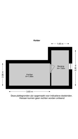 Floorplan - Hoornsekade 46, 2635 HB Den Hoorn