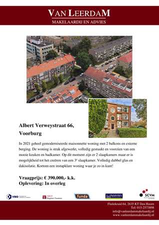 Brochure preview - brochure Albert Verweijstraat 66 te Voorburg.pdf