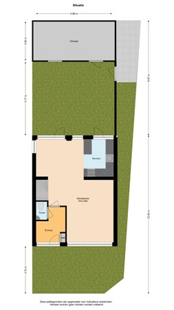 Floorplan - Koningin Wilhelminalaan 55, 2635 HL Den Hoorn