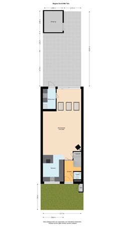 Floorplan - Beatrix Van Schagenlaan 12, 2636 HS Schipluiden