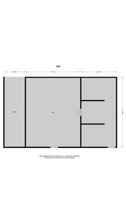 Floorplan - Zouteveenseweg 19, 2636 EG Schipluiden