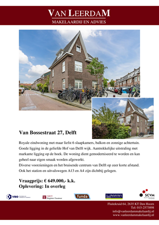 Brochure preview - brochure van Bossestraat 27 te Delft.pdf