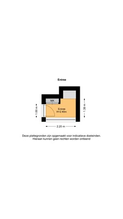 Floorplan - Prinses Irenelaan 54, 2635 HR Den Hoorn