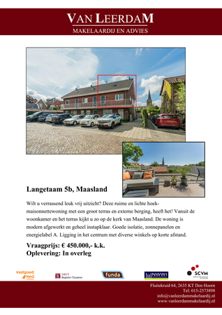 Brochure preview - brochure Langetaam 5b te Maasland.pdf