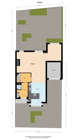Floorplan - Buitenwatersloot 399, 2614 LD Delft