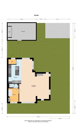 Floorplan - Prinses Marijkelaan 9, 2635 JH Den Hoorn