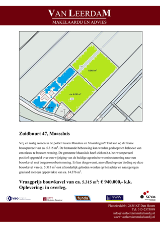 Brochure preview - brochure bouwkavel Zuidbuurt 47 Maassluis.pdf