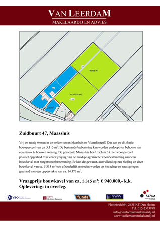Brochure preview - brochure bouwkavel Zuidbuurt 47 Maassluis.pdf