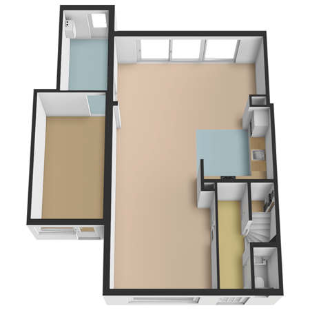Floorplan - Schiedamseweg 118, 3121 JL Schiedam