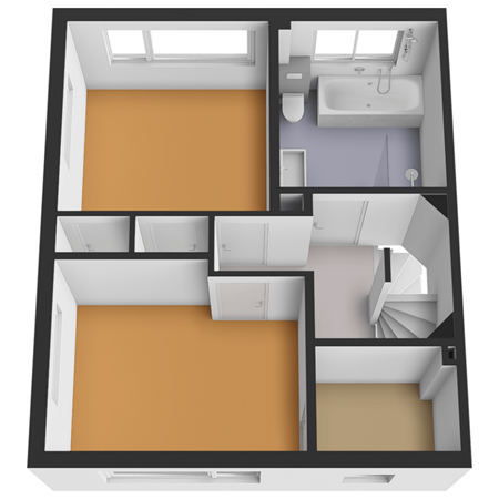 Floorplan - Schiedamseweg 118, 3121 JL Schiedam