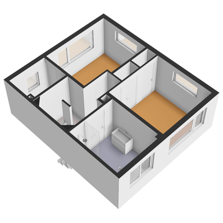 Floorplan - Schiedamseweg 118, 3121 JL Schiedam