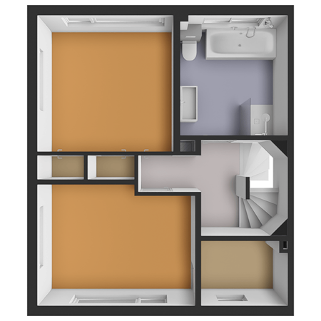 Floorplan - Schiedamseweg 118, 3121 JL Schiedam