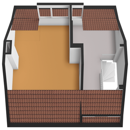 Floorplan - Schiedamseweg 118, 3121 JL Schiedam
