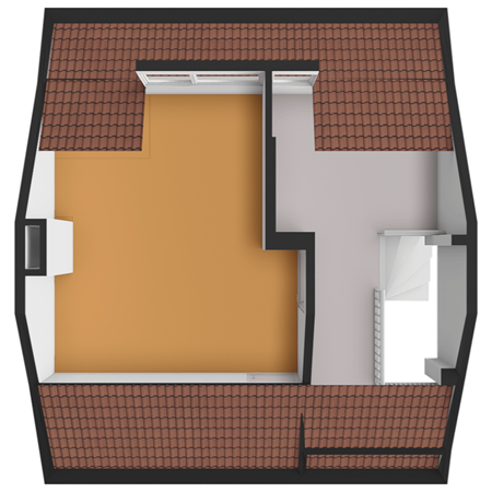 Floorplan - Schiedamseweg 118, 3121 JL Schiedam