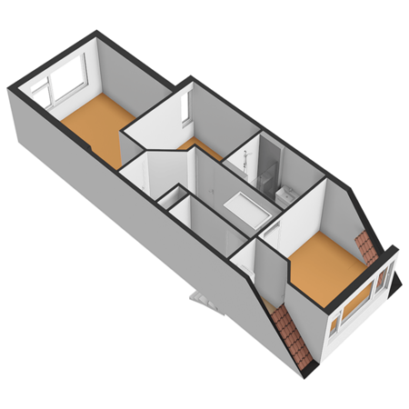 Floorplan - Dijkshoornseweg 30, 2635 EP Den Hoorn