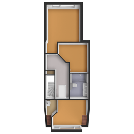 Floorplan - Dijkshoornseweg 30, 2635 EP Den Hoorn
