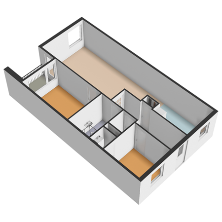Floorplan - Fluitekruid 48, 2635 KT Den Hoorn