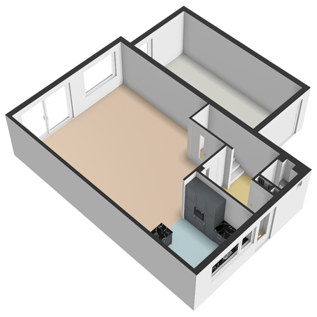 Floorplan - Leeuweriklaan 60, 2678 WN De Lier