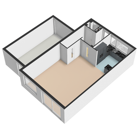 Floorplan - Leeuweriklaan 60, 2678 WN De Lier